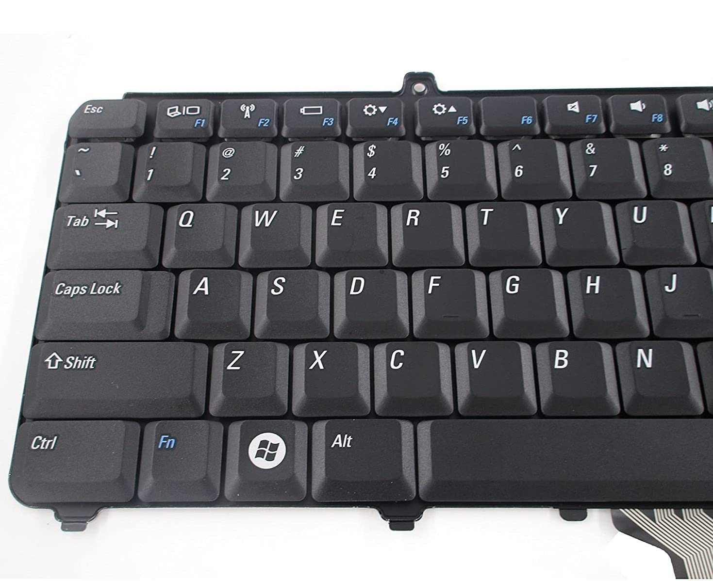 WISTAR Laptop Keyboard Compatible for Dell Inspiron 1420 1520 1526 1525 1540 1545 Black VOSTRO1000 1400 P446J 0P446J NSK-9301 Black